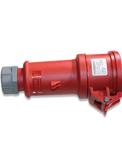 Kupplung PCE 16A 5-polig rot 6h